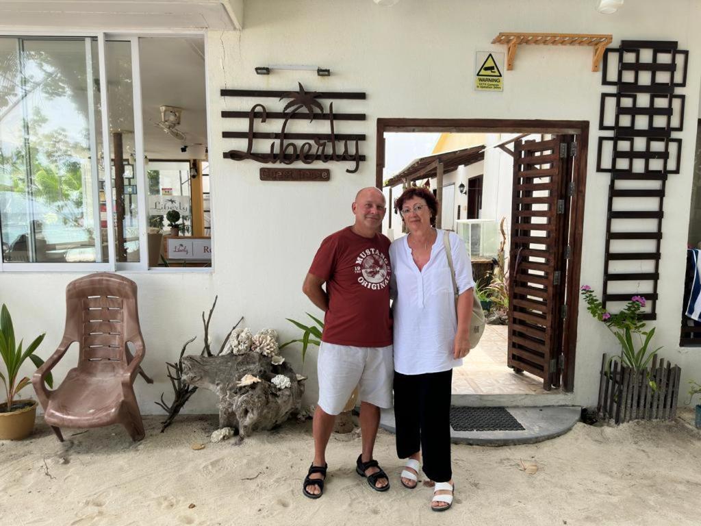 Liberty Guesthouse Maldives Mahibadhoo Buitenkant foto